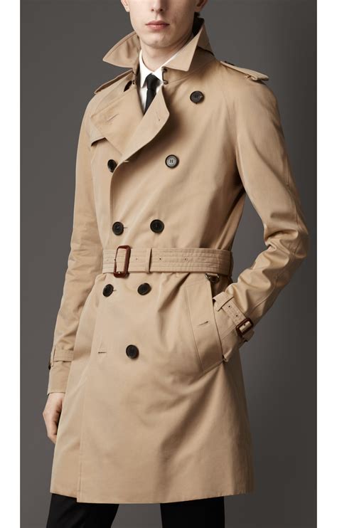 mens burberry biker trenchcoat|Burberry gabardine trench coats men's.